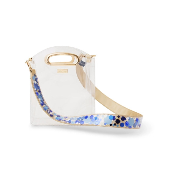 Gold Clear Stadium Gameday Festival Cooper Crossbody Bag - Picture 3 of 3